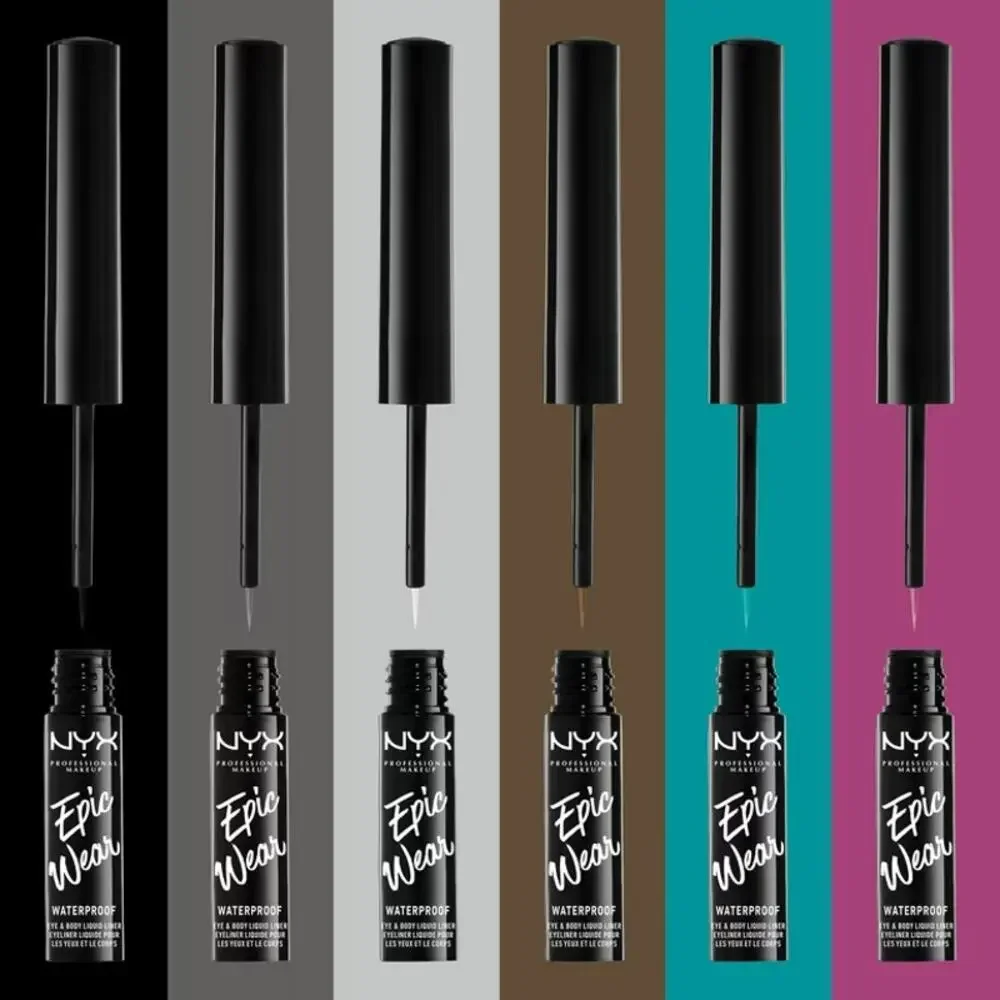 NYX Epicwear Regular/Metallic Liquid Eyeliner Set